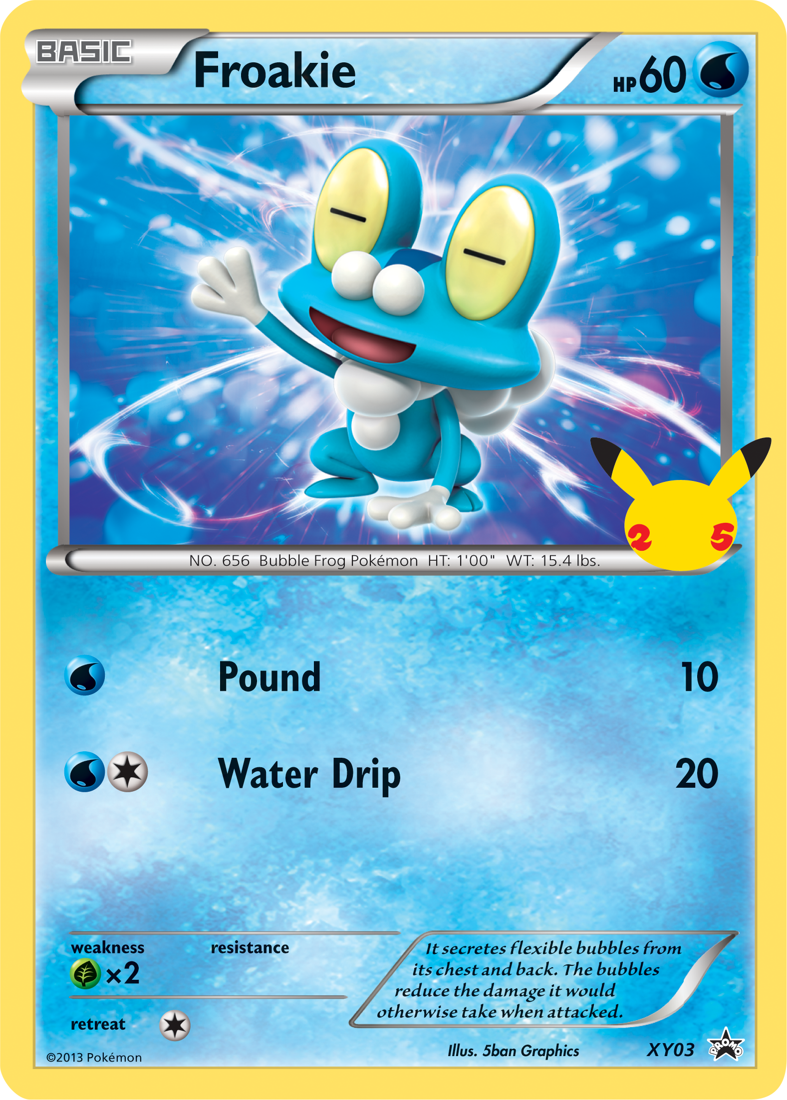 Froakie (XY03) [First Partner Pack] | Black Swamp Games