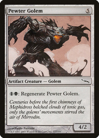 Pewter Golem [Mirrodin] | Black Swamp Games