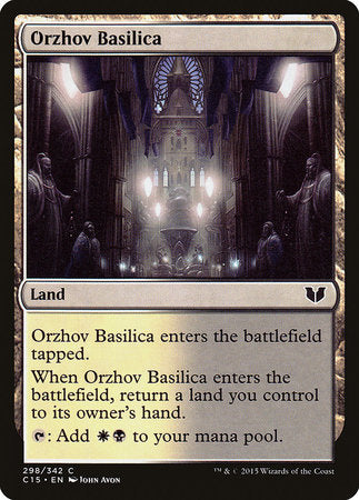 Orzhov Basilica [Commander 2015] | Black Swamp Games