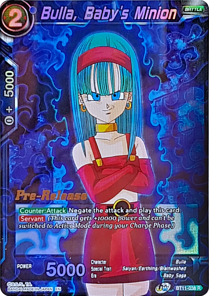 Bulla, Baby's Minion (BT11-038) [Vermilion Bloodline Prerelease Promos] | Black Swamp Games