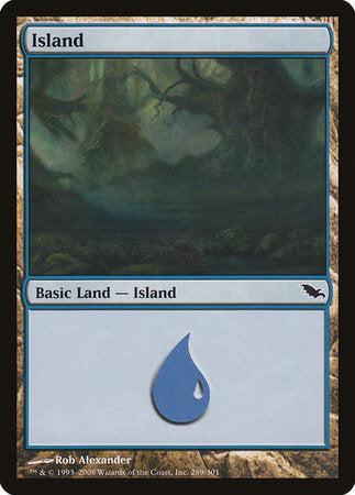 Island (289) [Shadowmoor] | Black Swamp Games