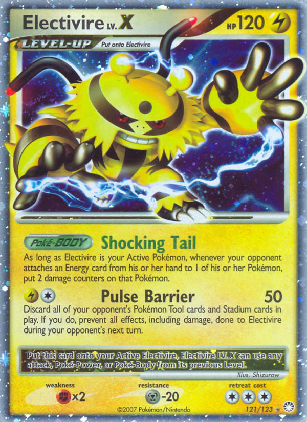 Electivire LV.X (121/123) [Diamond & Pearl: Mysterious Treasures] | Black Swamp Games