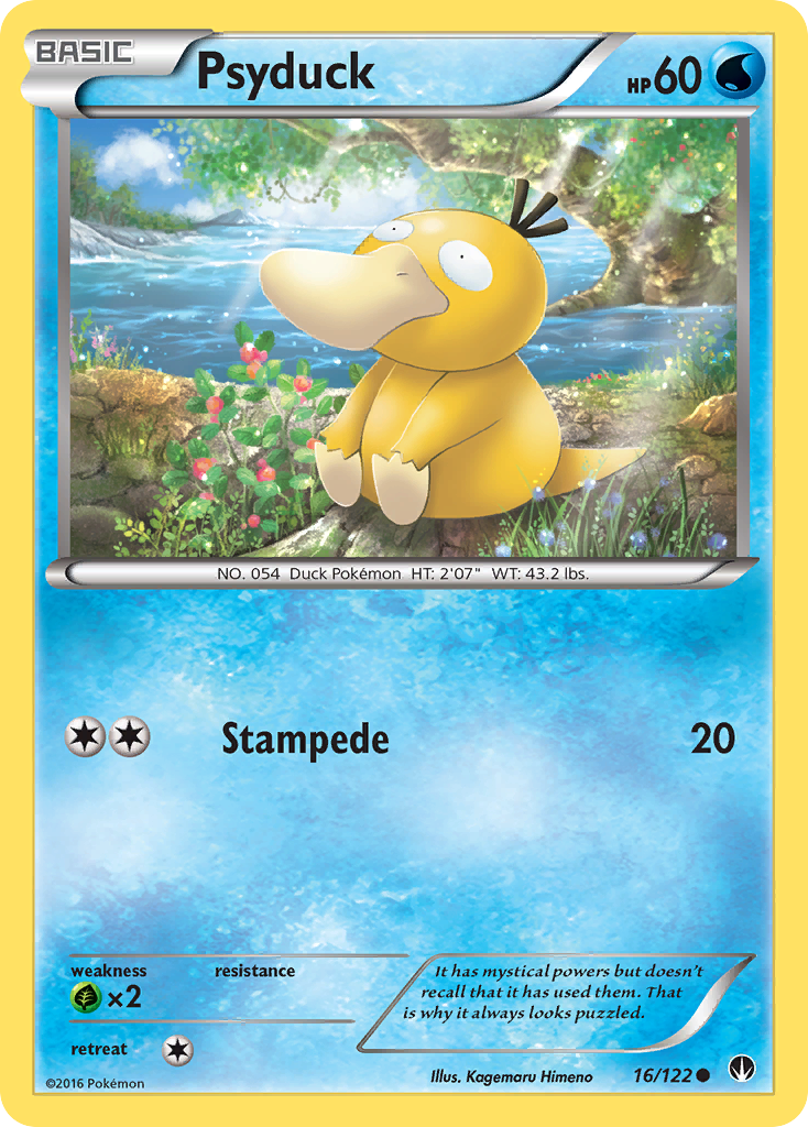Psyduck (16/122) [XY: BREAKpoint] | Black Swamp Games