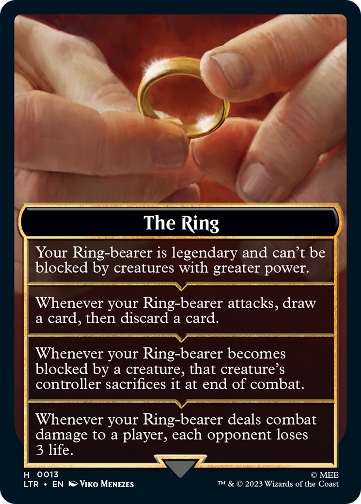 The Ring [The Lord of the Rings: Tales of Middle-Earth Tokens] | Black Swamp Games