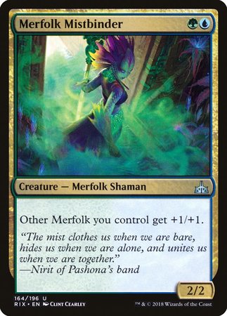 Merfolk Mistbinder [Rivals of Ixalan] | Black Swamp Games