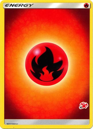 Fire Energy (Charizard Stamp #12) [Battle Academy 2020] | Black Swamp Games