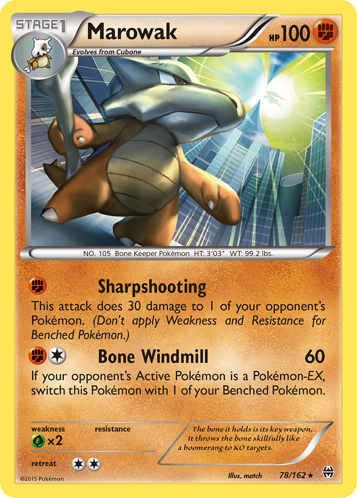 Marowak (78/162) [XY: BREAKthrough] | Black Swamp Games