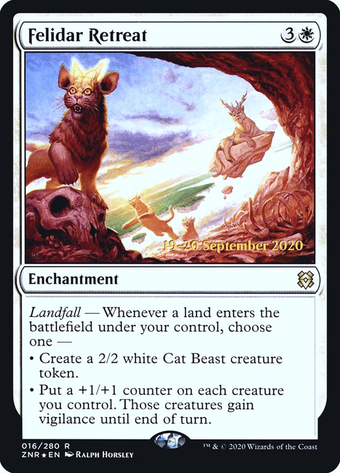 Felidar Retreat  [Zendikar Rising Prerelease Promos] | Black Swamp Games