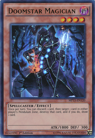 Doomstar Magician [MP15-EN120] Ultra Rare | Black Swamp Games