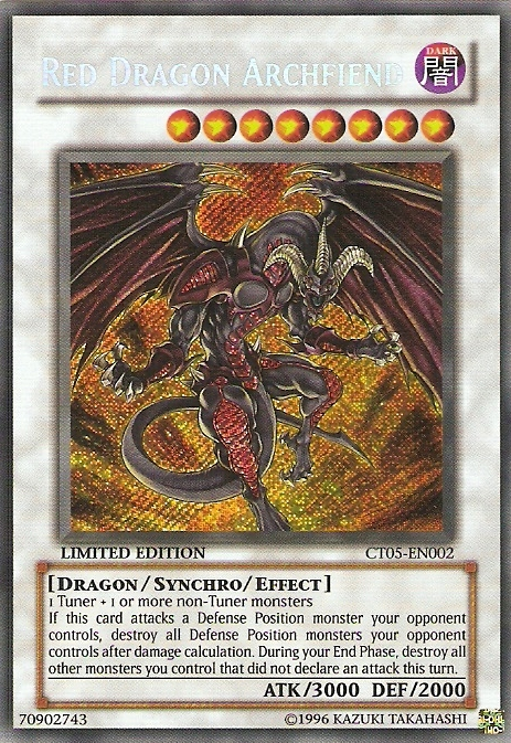 Red Dragon Archfiend [CT05-EN002] Secret Rare | Black Swamp Games