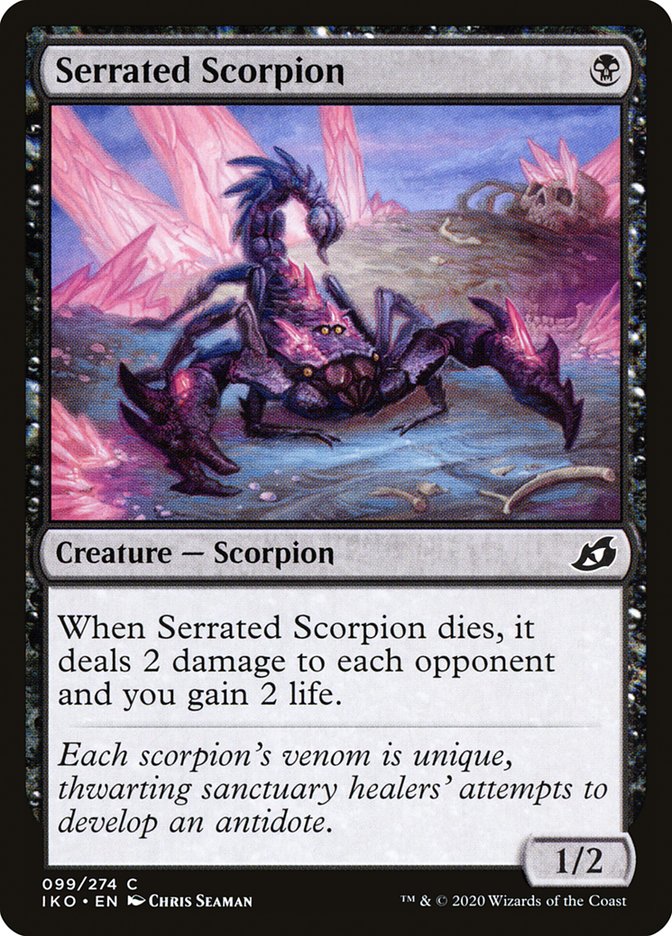 Serrated Scorpion [Ikoria: Lair of Behemoths] | Black Swamp Games
