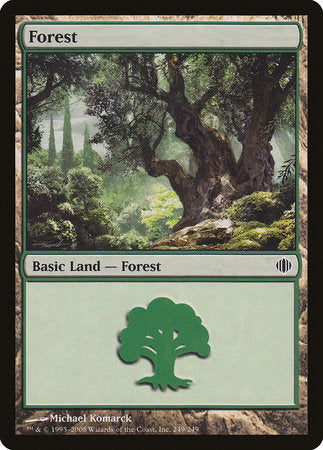Forest (249) [Shards of Alara] | Black Swamp Games