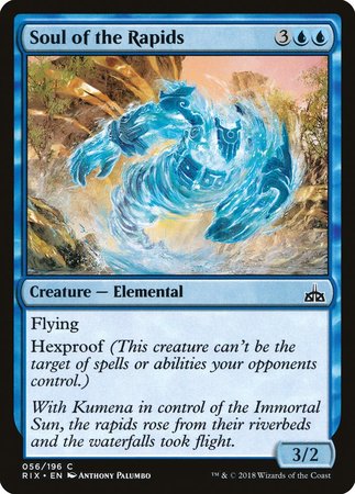 Soul of the Rapids [Rivals of Ixalan] | Black Swamp Games