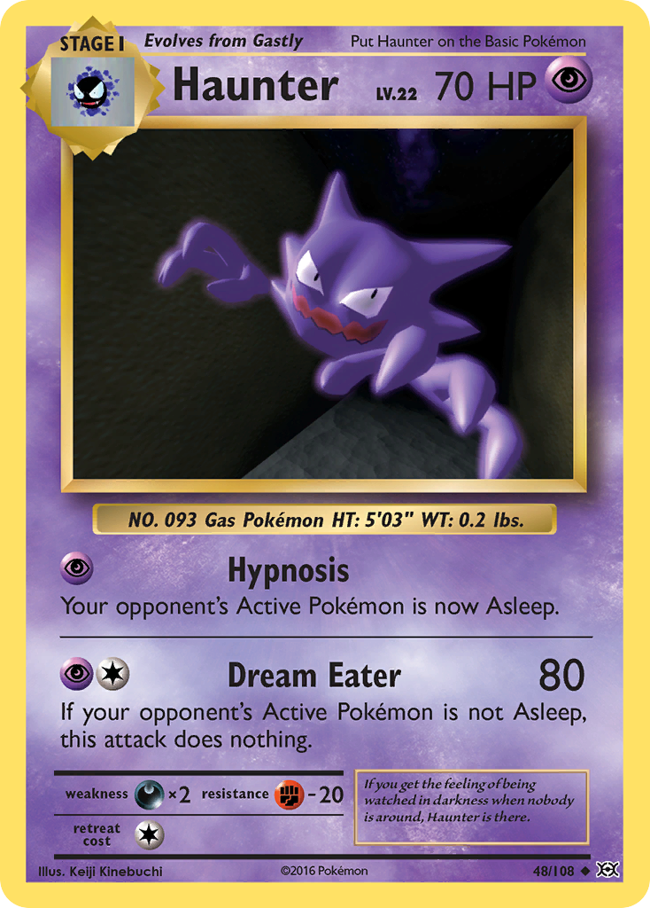 Haunter (48/108) [XY: Evolutions] | Black Swamp Games