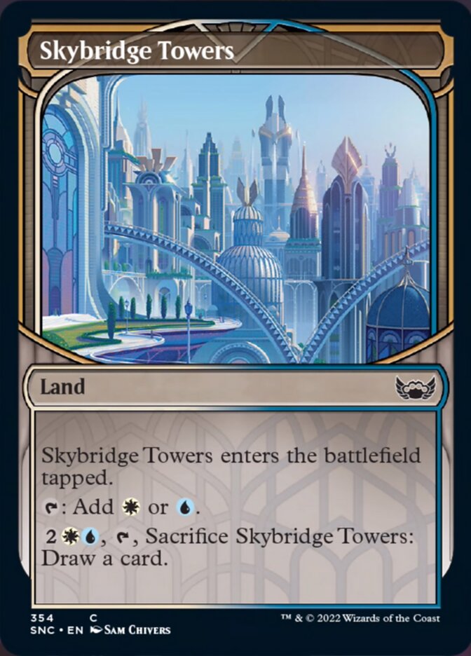 Skybridge Towers (Showcase Skyscraper) [Streets of New Capenna] | Black Swamp Games