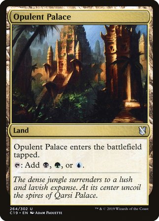 Opulent Palace [Commander 2019] | Black Swamp Games