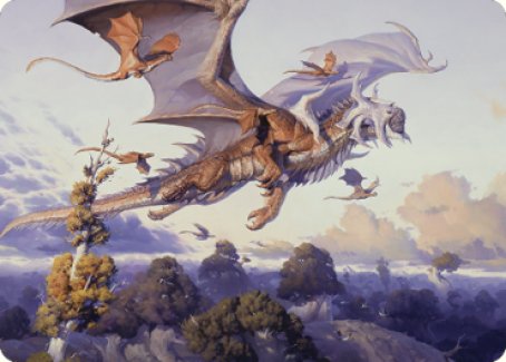 Rith, Liberated Primeval Art Card [Dominaria United Art Series] | Black Swamp Games