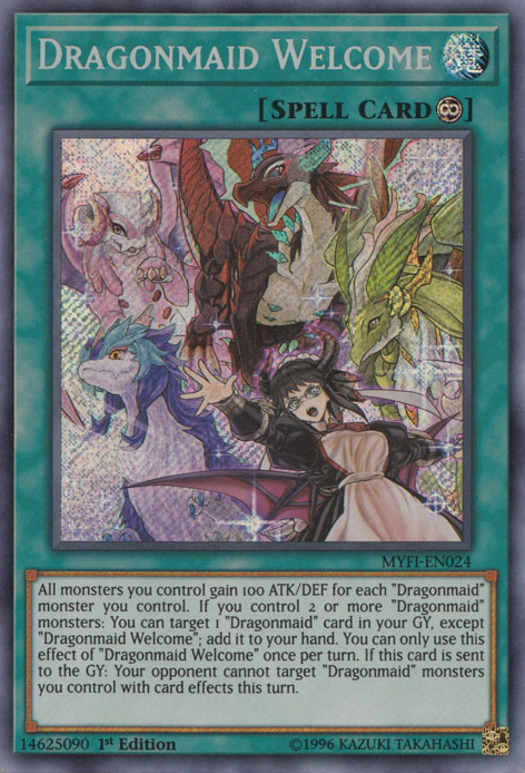 Dragonmaid Welcome [MYFI-EN024] Secret Rare | Black Swamp Games