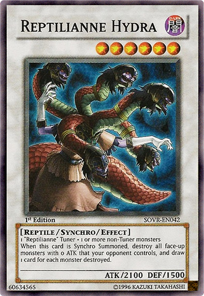 Reptilianne Hydra [SOVR-EN042] Super Rare | Black Swamp Games