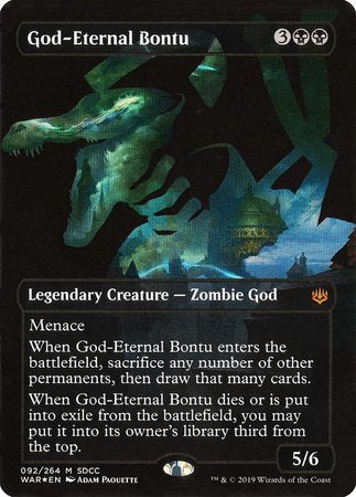 God-Eternal Bontu SDCC 2019 EXCLUSIVE [San Diego Comic-Con 2019] | Black Swamp Games