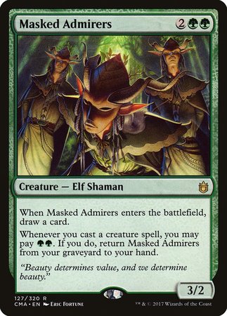 Masked Admirers [Commander Anthology] | Black Swamp Games