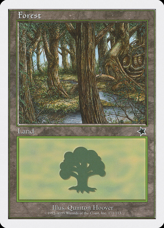 Forest (171) [Starter 1999] | Black Swamp Games