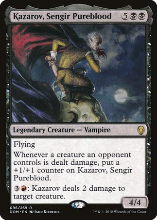 Kazarov, Sengir Pureblood [Dominaria] | Black Swamp Games