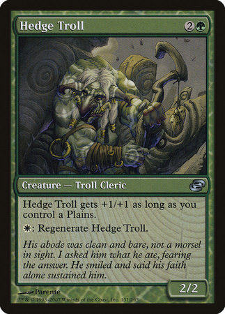 Hedge Troll [Planar Chaos] | Black Swamp Games