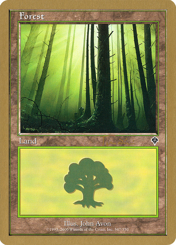 Forest (jt347) (Jan Tomcani) [World Championship Decks 2001] | Black Swamp Games