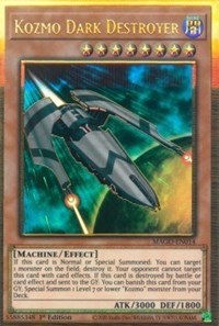 Kozmo Dark Destroyer [MAGO-EN014] Gold Rare | Black Swamp Games