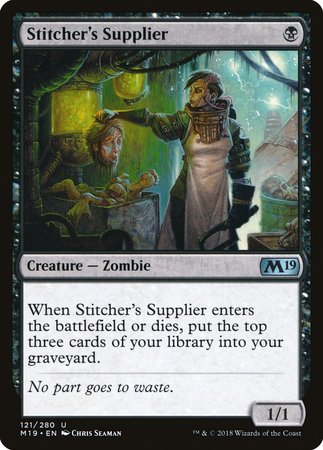 Stitcher's Supplier [Core Set 2019] | Black Swamp Games