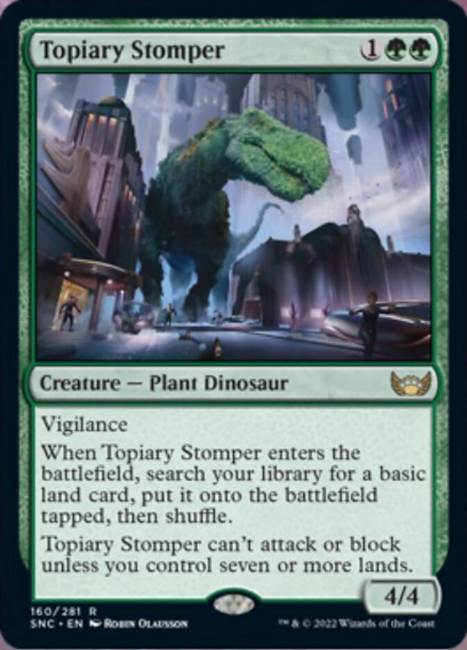 Topiary Stomper [Streets of New Capenna] | Black Swamp Games