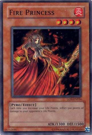 Fire Princess [LON-EN034] Super Rare | Black Swamp Games