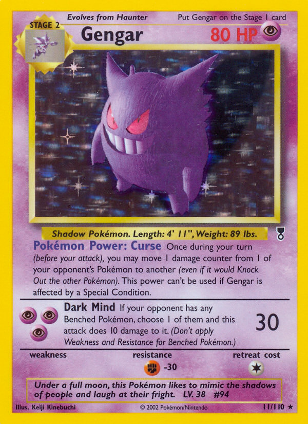 Gengar (11/110) [Legendary Collection] | Black Swamp Games