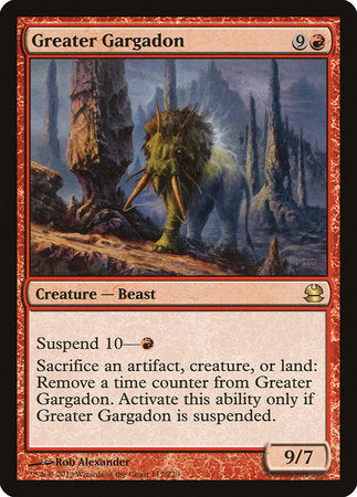 Greater Gargadon [Modern Masters] | Black Swamp Games