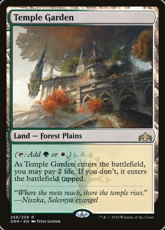 Temple Garden [Guilds of Ravnica] | Black Swamp Games