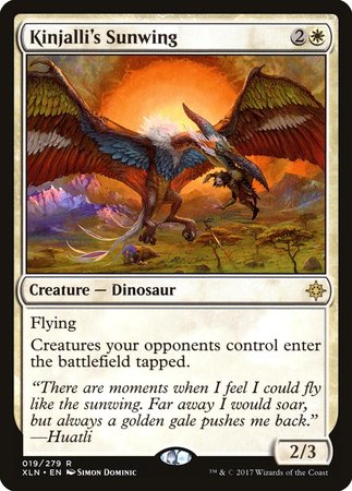 Kinjalli's Sunwing [Ixalan] | Black Swamp Games