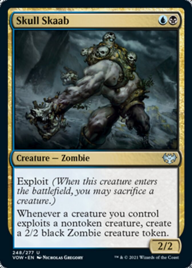 Skull Skaab [Innistrad: Crimson Vow] | Black Swamp Games