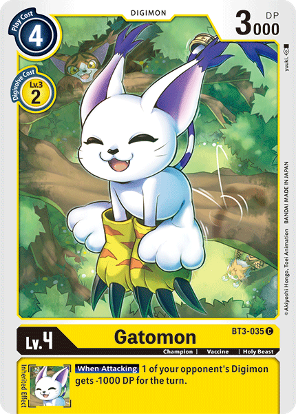 Gatomon [BT3-035] [Release Special Booster Ver.1.5] | Black Swamp Games