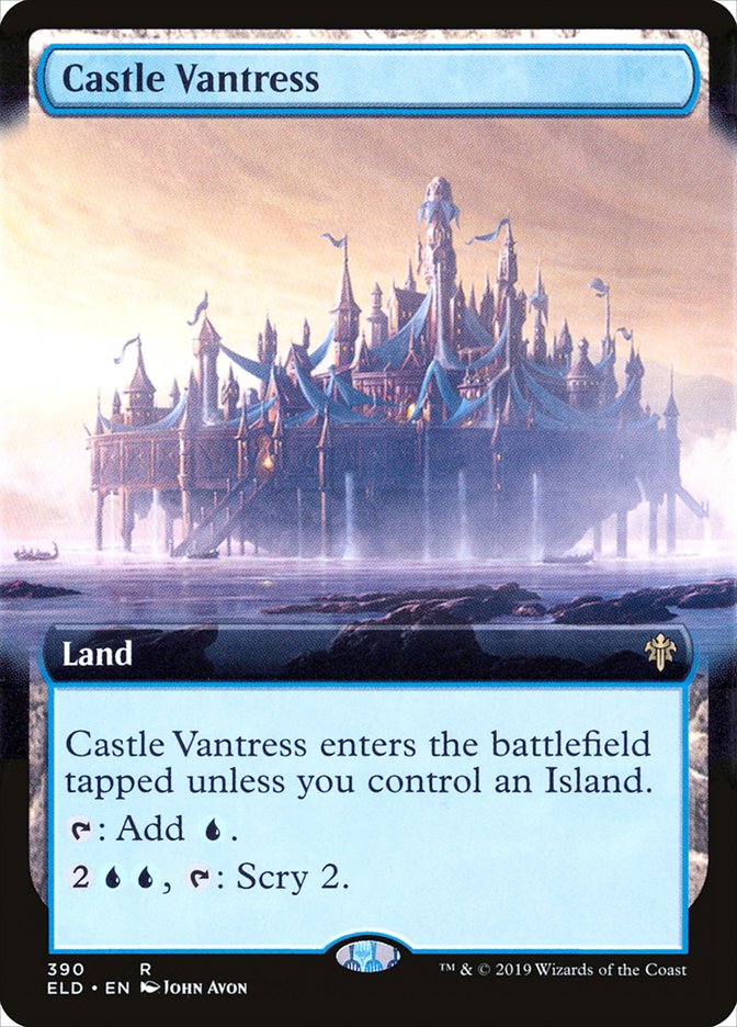 Castle Vantress (Extended Art) [Throne of Eldraine] | Black Swamp Games