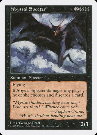 Abyssal Specter [Fifth Edition] | Black Swamp Games
