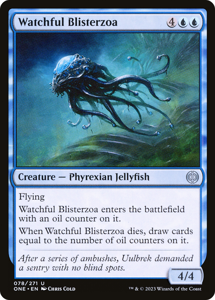 Watchful Blisterzoa [Phyrexia: All Will Be One] | Black Swamp Games