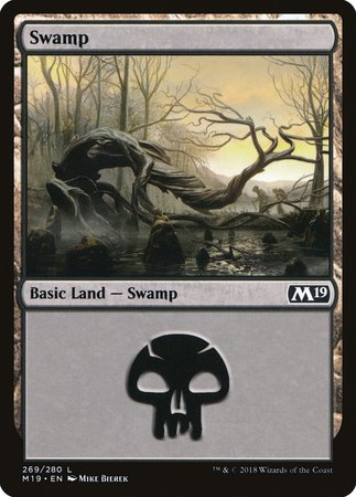 Swamp (269) [Core Set 2019] | Black Swamp Games