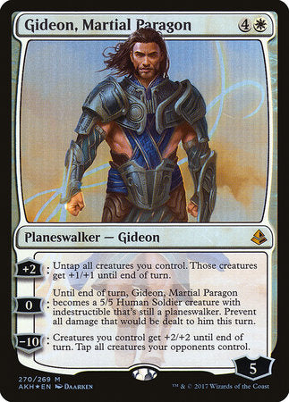 Gideon, Martial Paragon [Amonkhet] | Black Swamp Games
