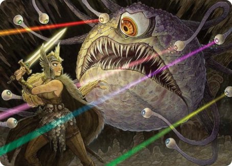 Hive of the Eye Tyrant Art Card [Dungeons & Dragons: Adventures in the Forgotten Realms Art Series] | Black Swamp Games