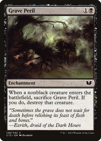 Grave Peril [Commander 2015] | Black Swamp Games