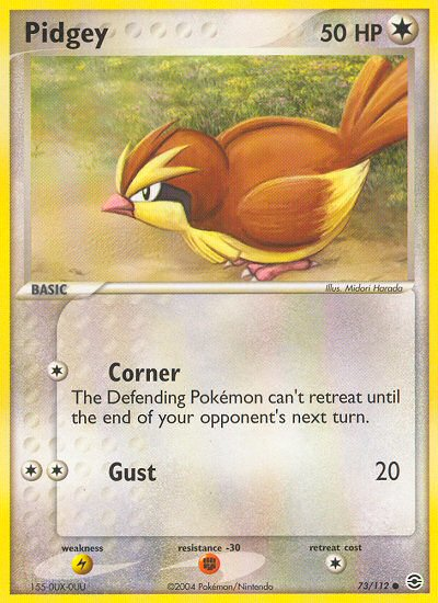 Pidgey (73/112) [EX: FireRed & LeafGreen] | Black Swamp Games