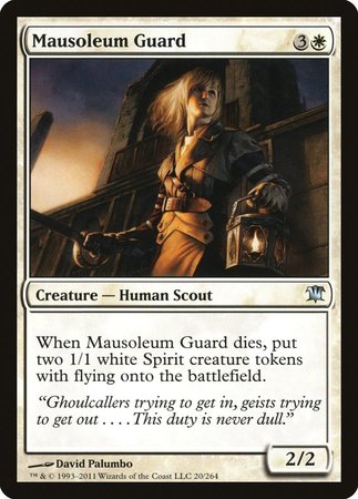 Mausoleum Guard [Innistrad] | Black Swamp Games