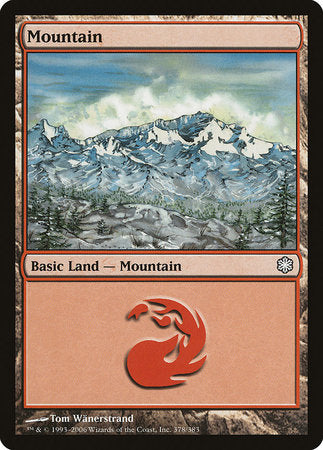 Mountain (378) [Coldsnap Theme Decks] | Black Swamp Games