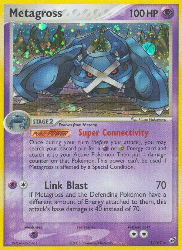 Metagross (11/107) [EX: Deoxys] | Black Swamp Games